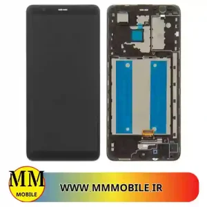 تاچ ال سی دی با فریم گوشی سامسونگ lcd samsung A013 A01 CORE خرید ارزان از فروشگاه ام ام موبایل همراه همیشگی شما